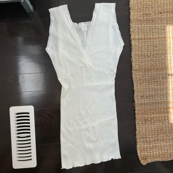 Pointelle Style Tank Top - Picture 2 of 5